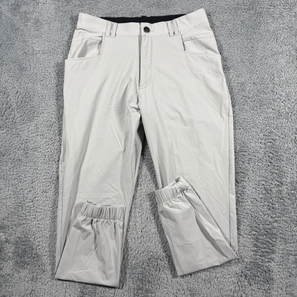 BYLT Basics Ace Jogger Mens 30x28 Bone Performance Golf Technical Stretch